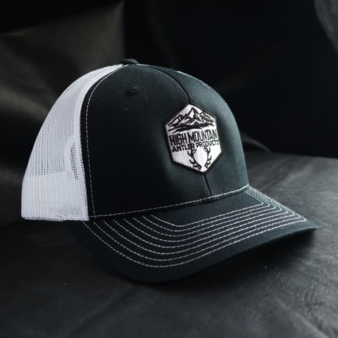 HMA Richardson Low-Profile Trucker Black/White